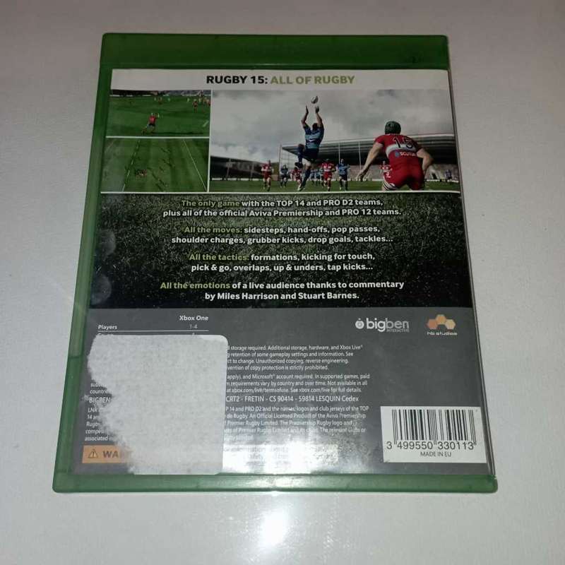 Rugby 15 [X1]